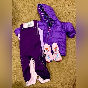 Toddler Snowsuit 2T Like New